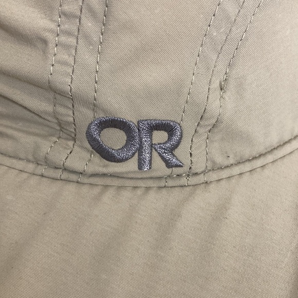 Outdoor Research Hat Kids Medium Khaki Gray Rambler Sun Sombrero UPF 50 - Picture 6 of 12